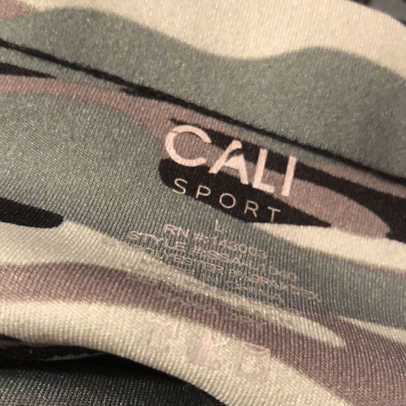 Cali Sport Camo athletic pants with drawstring - Picture 4 of 5